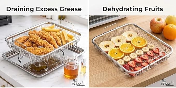 Fried Food Drain Basin Tray