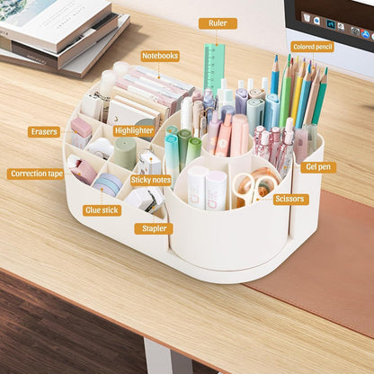 Pen and Makeup Brush Multipurpose Organizer