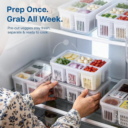 Multi Compartment Storage Box