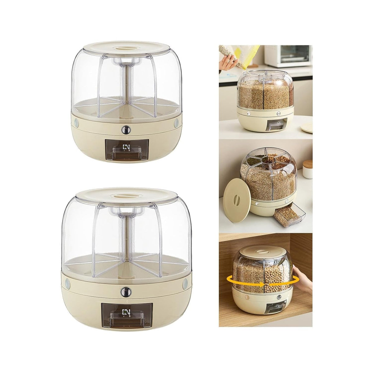 Rotating Grain Dispenser