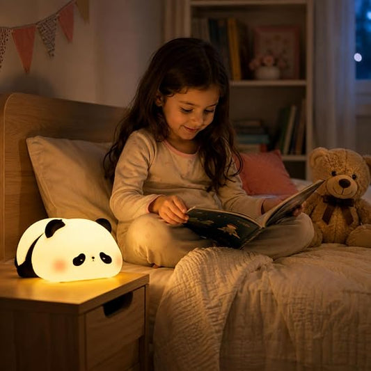 Silicone Sleeping Panda Night Light
